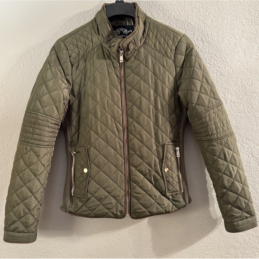 Shinestar Puffer Jacket Olive Small Very Cute